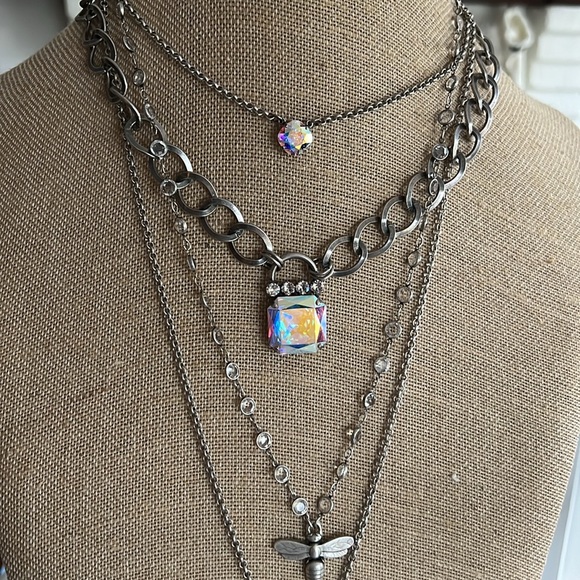 Live Show Listing!  Layered Necklaces From 16” to 34” - Picture 2 of 8